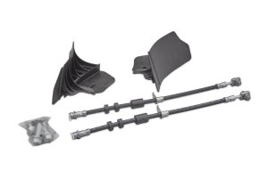 Ford Focus Brake Kit - Front - Ford Racing - 15 in. Brembo Rotors, 4-Piston Brembo Calipers - Gloss Black, RS Blue - `13-`18